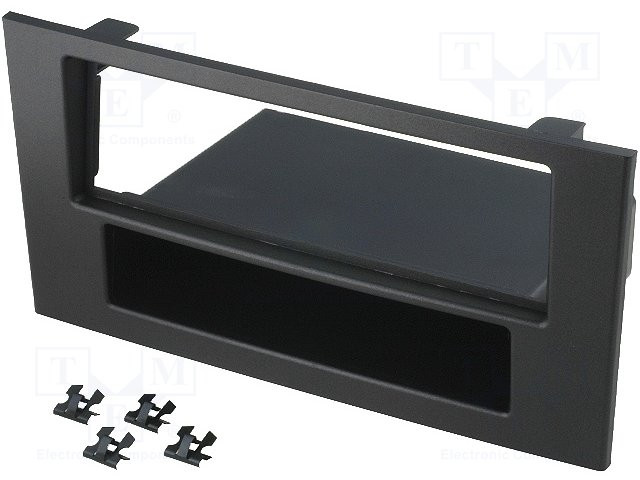 [RAM401471] Bastidor de montaje de radio 1 DIN Ford antracita. Mod. RAM-40.147.1
