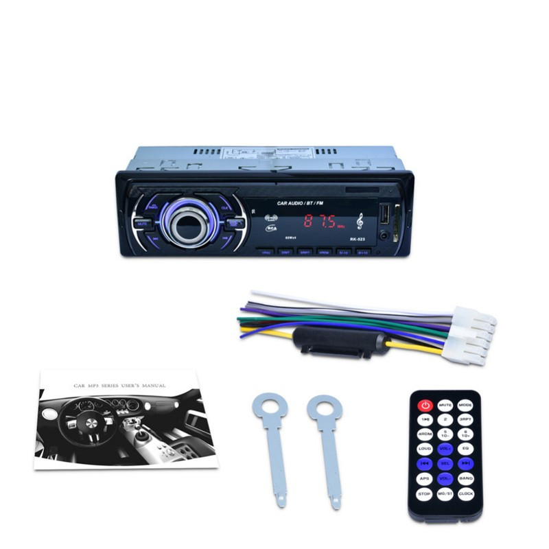 Autoradio Bluetooth USB FM 4x60W. Mod. RK-523