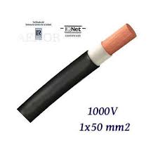 Cable flexible 1x50 mm2 0,6/1 KV negro. Mod. MN1X50