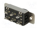 Conmutador deslizante 2 posiciones 1A/24VDC ON-ON. Mod. S22L