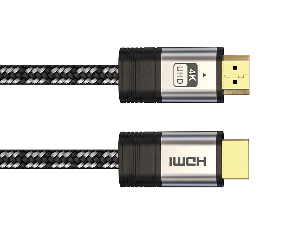 Conexión HDMI 2.0 premium 4K 2 metros. Mod. HQMHDMI110