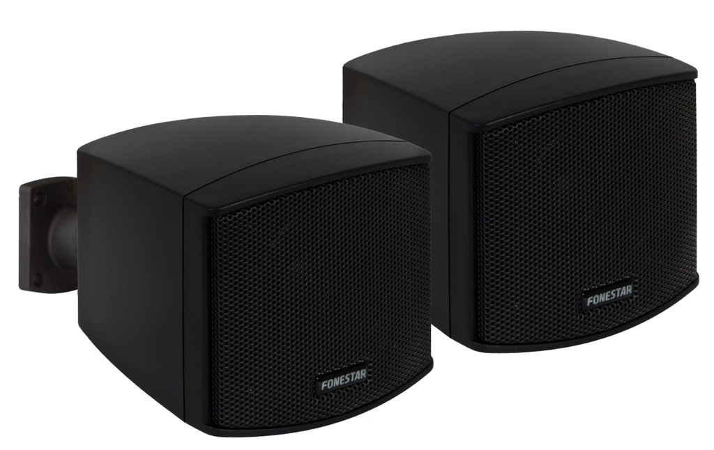 [CUBE62FON] Pareja de altavoces de baja impedancia 25W Fonestar. Mod. CUBE-62
