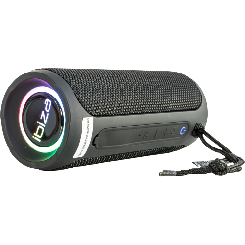 Altavoz bluetooth iluminado con USB y MICRO-SD 20W. Mod. BULLET 20