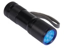 Linterna UV luz negra 9 LED. Mod. EFL41UV