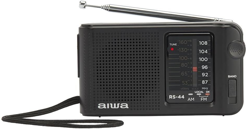 Radio de bolsillo AM-FM AIWA. Mod. RS-44