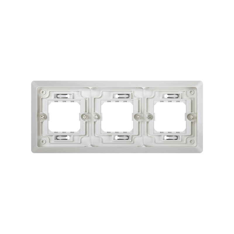 [4400630035] Marco para cajas de empotrar de 3 elementos Simon 44 Aqua. Mod. 4400630-035