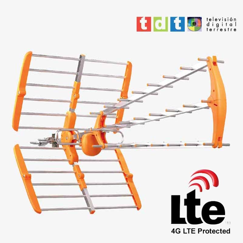 ANTENA UHF TRIPLEX DIGITAL HD CON FILTRO LTE