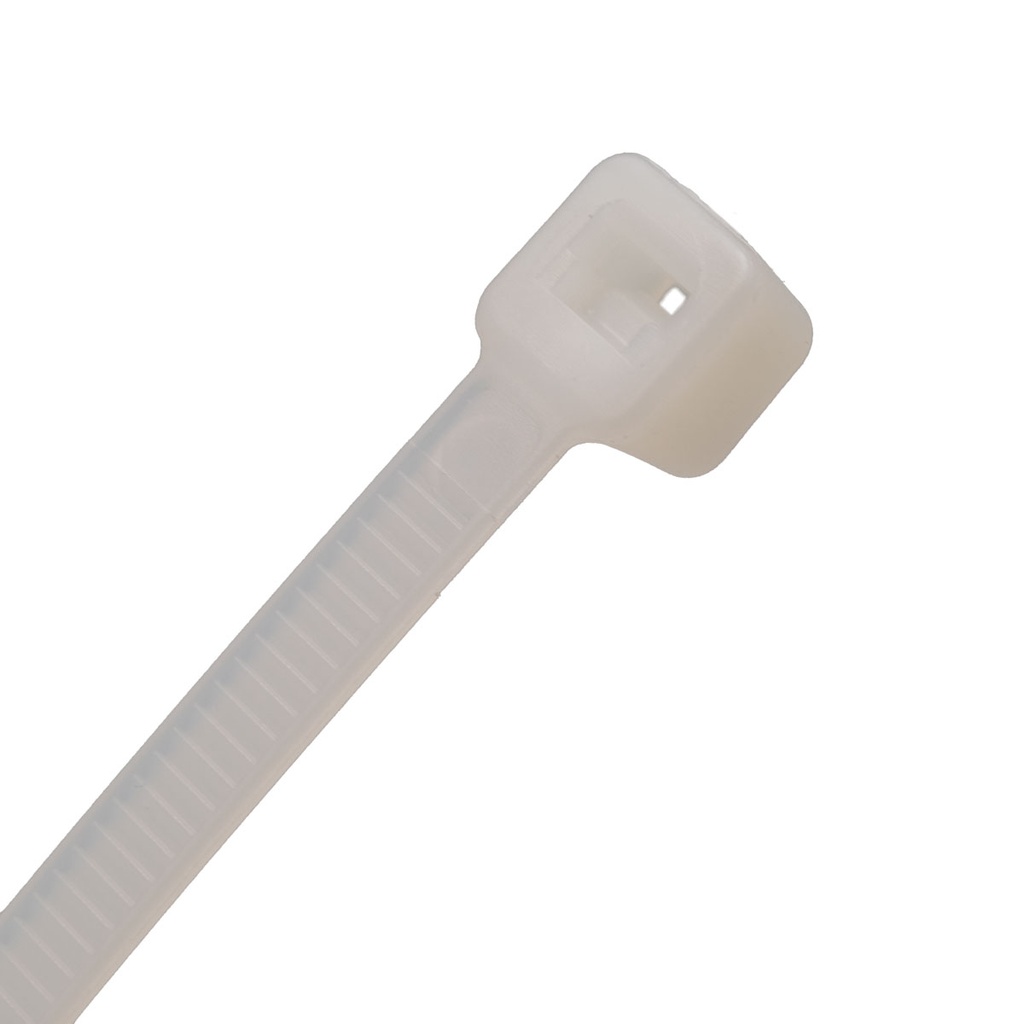 Brida nylon 380x7.6mm (100Und.) natural. Mod. BR76380