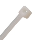 Brida nylon 380x7.6mm (100Und.) natural. Mod. BR76380