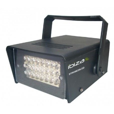 MINI STROBO CAJA DE PLÁSTICO 20 W LED