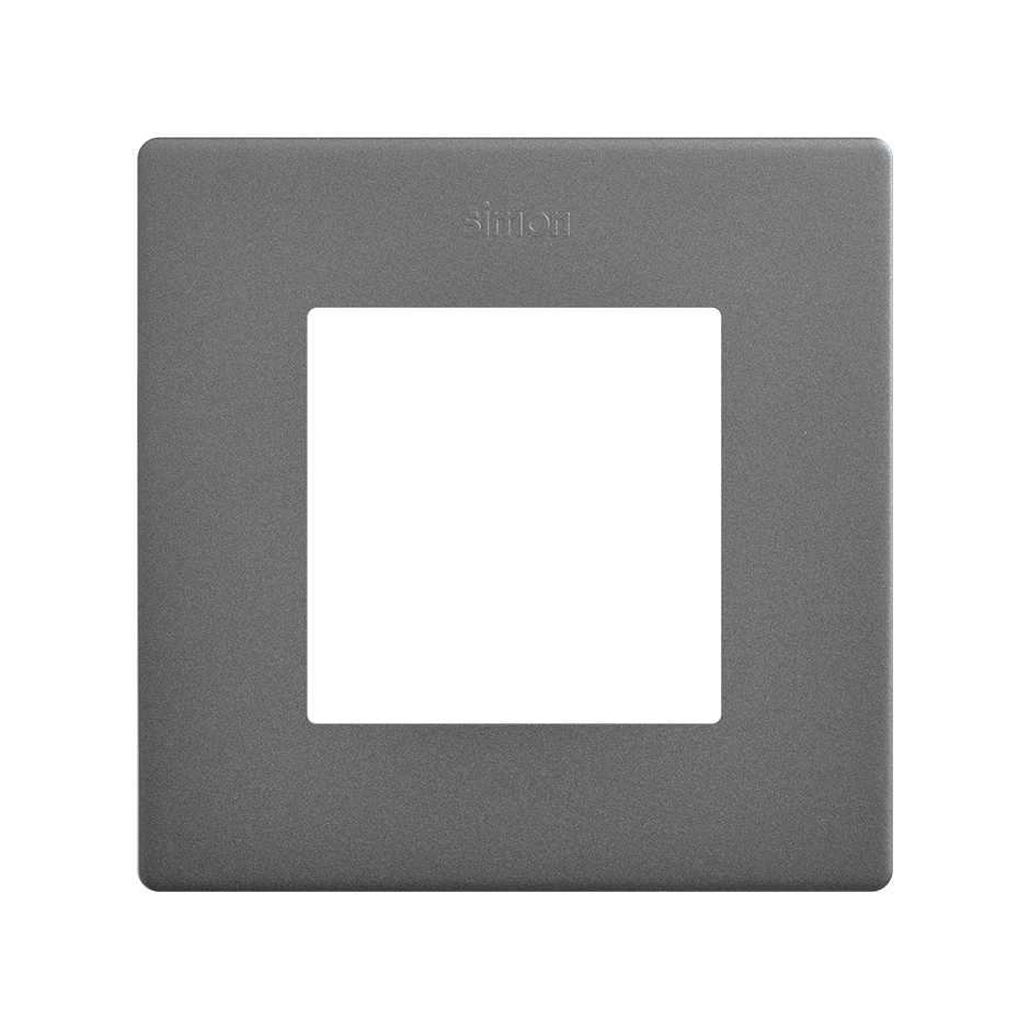 Marco para 1 elemento titanio Simon 270. Mod. 27000610-096