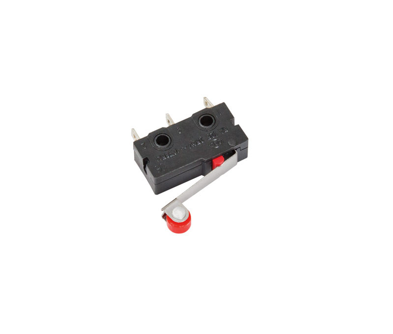 Micro Switch fin de carrera 3A 250V palanca y roldana. Mod. 2662
