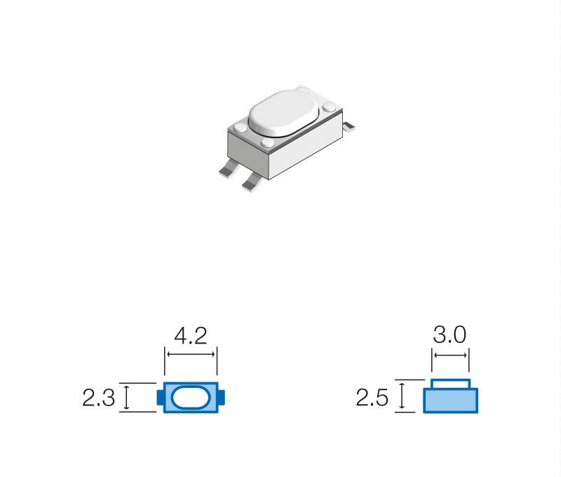 Pulsador de tacto SMD Mod. SW035