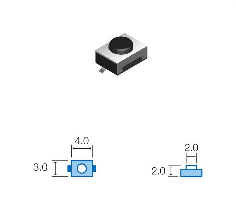 Pulsador de tacto SMD Mod. SW036