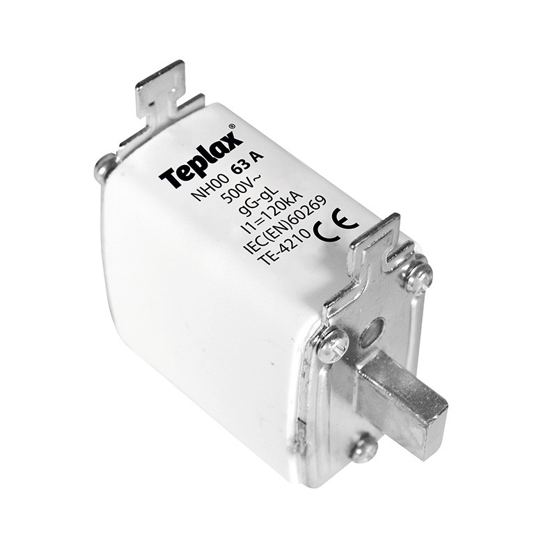 Fusible cuchilla industrial NH-00 63A. Mod. ASNH0063GL