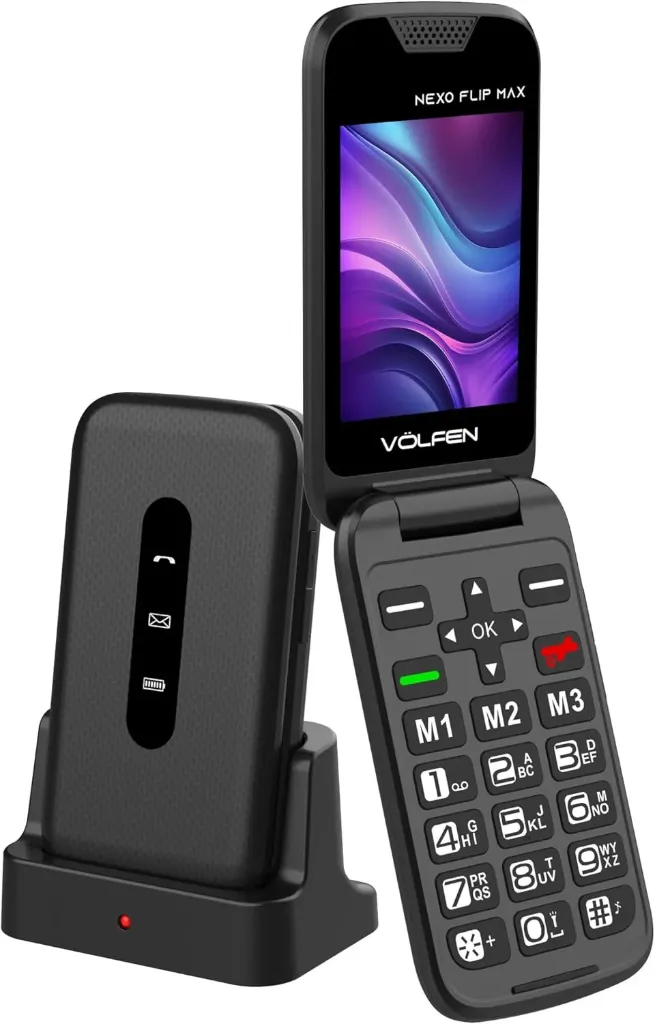 [NEXOFLIPMAX] Teléfono móvil tipo concha Volfen. Mod. NEXO FLIP MAX