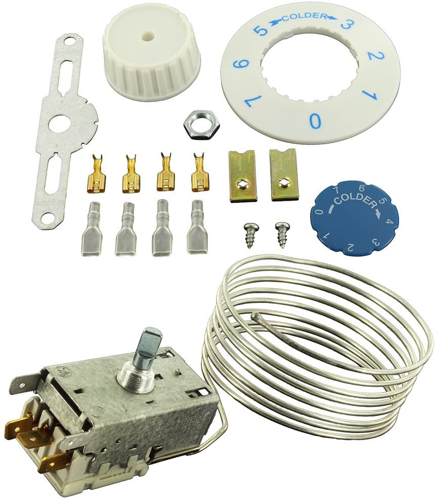 [TERM0005] Juego de termostato universal congelador VS5 de Europart. Mod. 27FR159