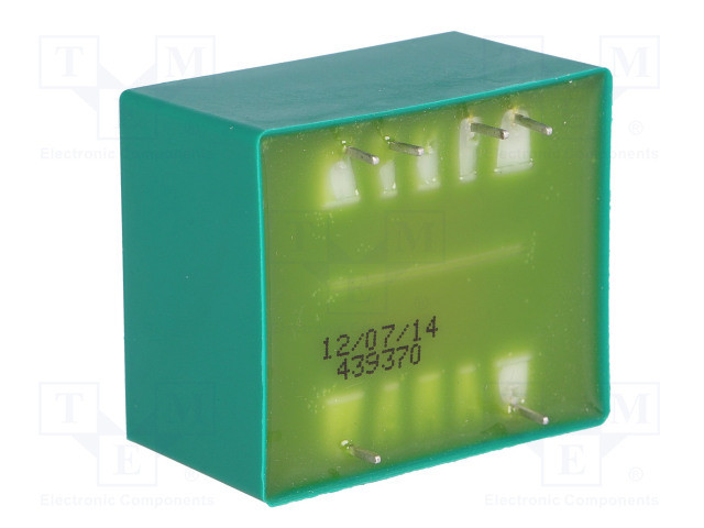 Transformador encapsulado 4VA E: 230V - S: 22-22V. Mod. TEZ4/D/22-22V