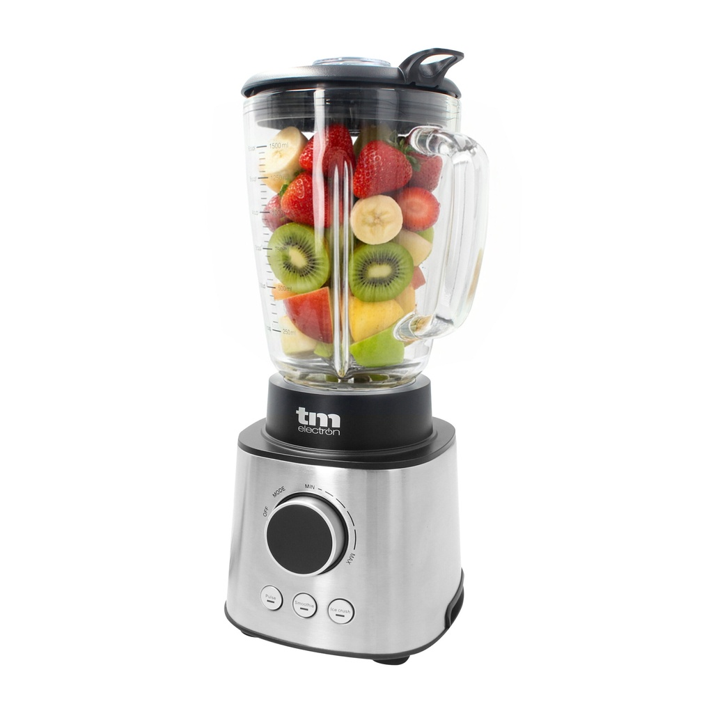 [TMPBA032] Batidora de vaso 1200W inox 1.5 litros TME. Mod. TMPBA032