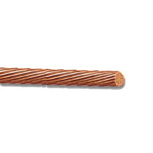 Cable de 35 mm2 Desnudo de Cobre (metro). Mod. CUDES35