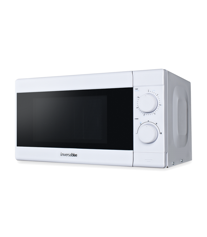 [UM20SGBL18ELE] Microondas 20 litros 700W blanco Universalblue. Mod. UM20SGBL-18