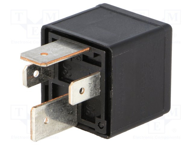 Relé electromagnético SPST-NO Uinductor12VCC 70A de coche. Mod. V23134J0052X429