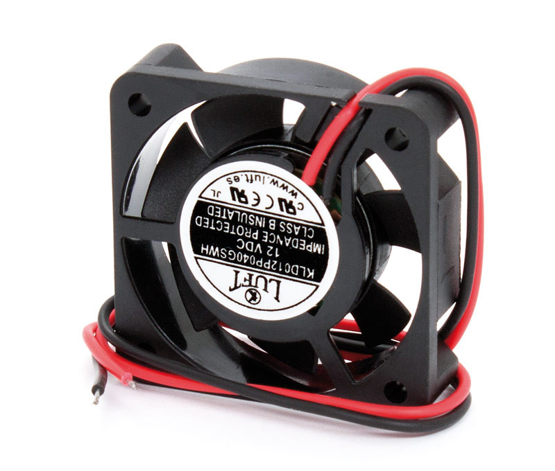 [VEN001ELM] Ventilador cojinete de fricción 12VDC 40x40x10. Mod. VEN001