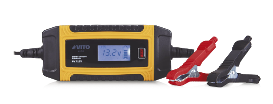 Cargador de baterías inteligente 12V 4A. Mod. VICBI612