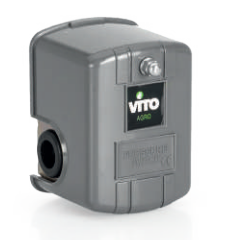 Presostato para eletrobomba 230V 1/4". Mod. VIPBM