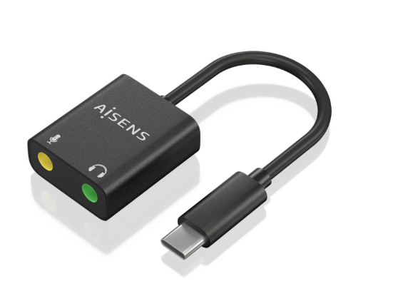 [A1090767DMI] Tarjeta sonido USB C a Jack Micro y auriculares. Mod. A109-0767