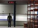 Reloj de pared con leds 83 x 23 x 4 cm. Mod. WC208