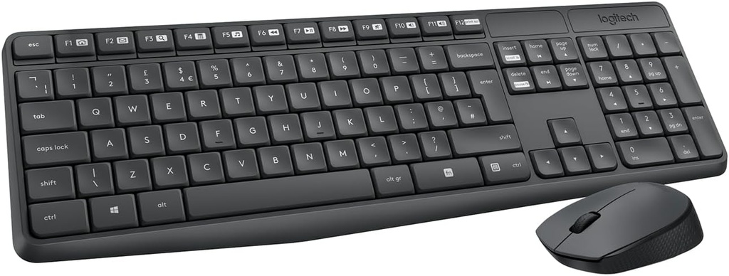 [MK235MEG] Combo teclado y ratón inalámbrico Logitech. Mod. MK235