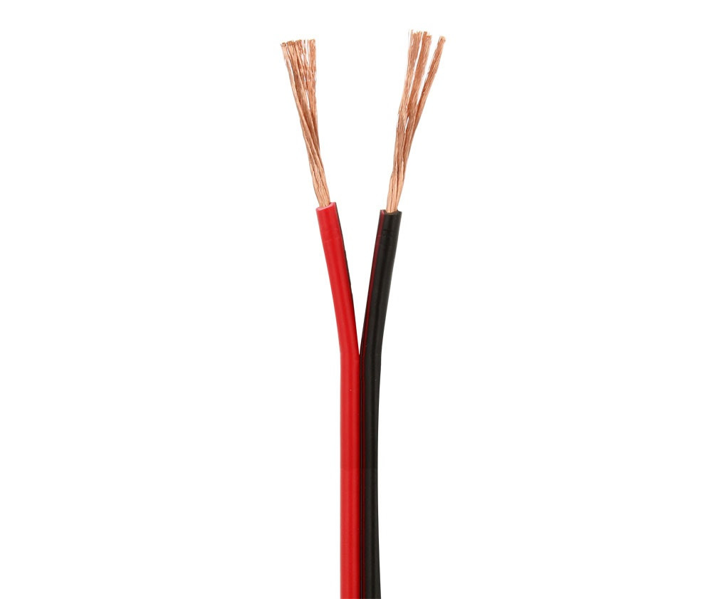 Cable para altavoz 2X1.50 cobre METRO rojo negro libre oxígeno. Mod. WIR8013