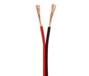 Cable para altavoz 2X1.50 cobre METRO rojo negro libre oxígeno. Mod. WIR8013