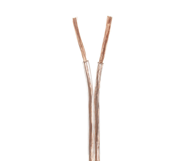 [CP03T] Cable para altavoz, Transparente polarizado 2X1.00 metro. Mod. WIR9022