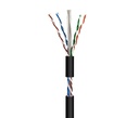 Cable para datos UTP Cat.6 rígido exterior, 100m. Mod. WIR9048