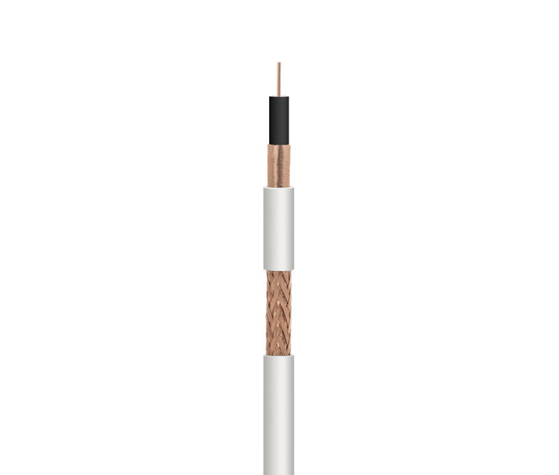 [WIR905950ELM] Rollo de cable coaxial de antena blanco 50m. Mod. WIR9059-50