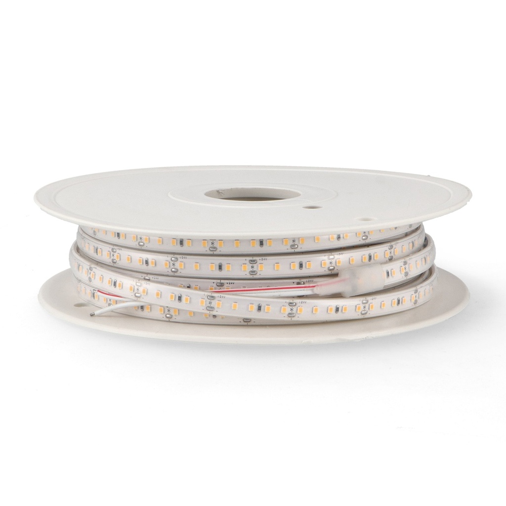 Tira Led 24V Smd Ziadna Ip65 12W/m - 20 Metros 4000K. Mod. LM2428