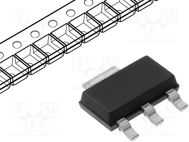 Triac Z0107MN  smd  600V 1A