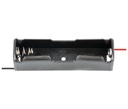 Portapila bartería litio 18650 3.7V c/ cable. Mod. POR038