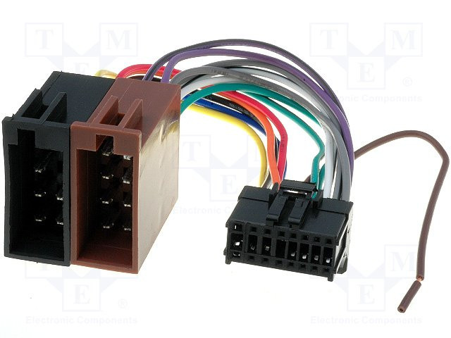 Conector ISO Pioneer PIN:16. Mod. ZRS-116