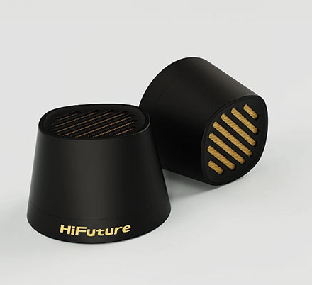 Altavoz inalámbrico bluetooth compacto 5W color negro HiFuture. Mod. MEGA s