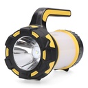 Linterna de mano LED 4W recargable. Mod. 36146