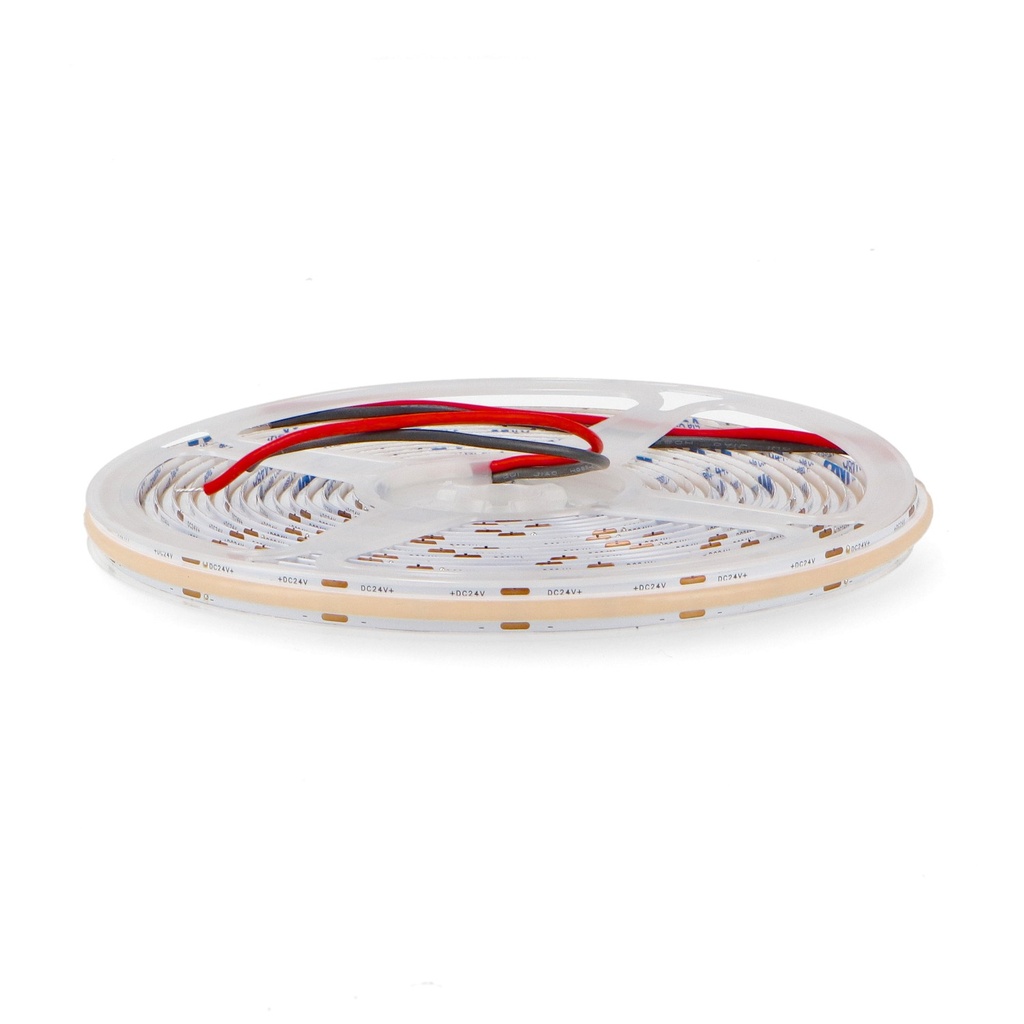 [LM2824] Tira Led 24V Cob Maori Ip20 14W/m - 5 Metros 3000K. Mod. LM2824