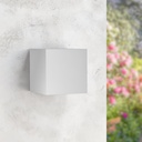 Aplique de Pared Led White Cube 12W Ip54 CCT. Mod. LM6183