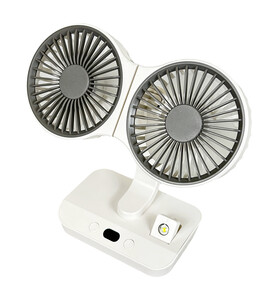 [93037EDH] Ventilador doble con brazos articulados. Mod. 93.037