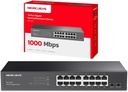 Switch 16 puertos Gigabit Ethernet (10/100/1000) Mercusys. Mod. MS116GS