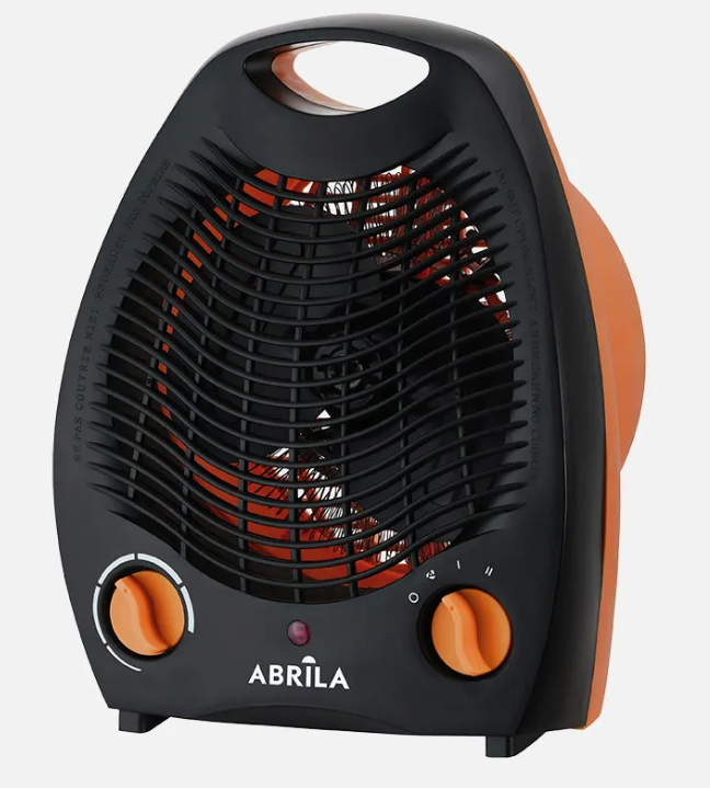 Termoventilador calefactor 2000W naranja negro Lubian. Mod. 255722004