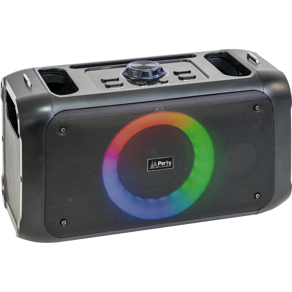 [PARTYSTREET1TOS] Altavoz portátil bluetooth USB & micro SD 4″/10cm 100W. Mod. PARTY-STREET1