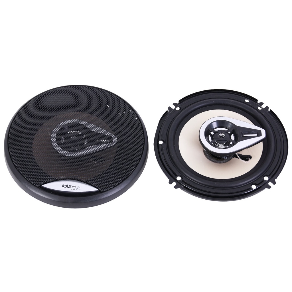 Pareja altavoces 6" 3 vías 100W RMS Ibiza Sound. Mod. CSP-6002B